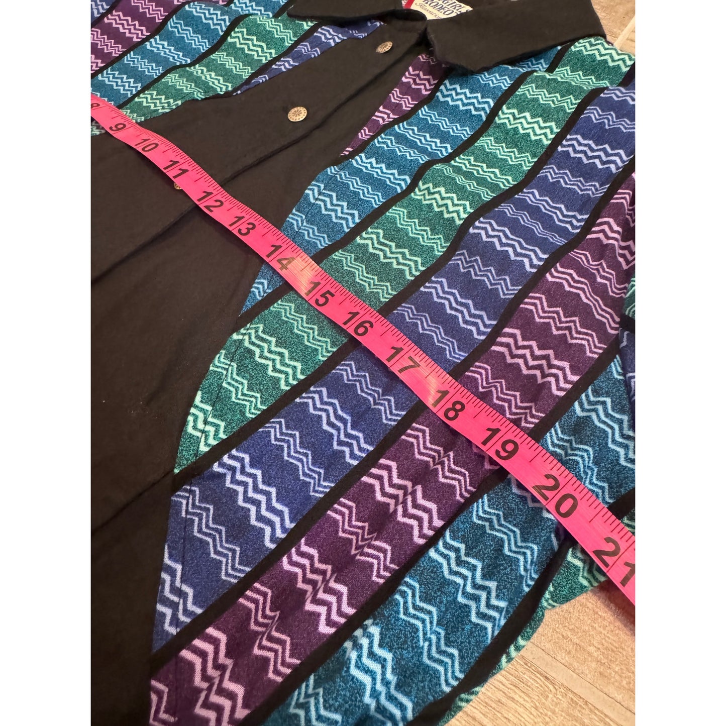 Vintage 80s Punchy Cowgirl Rodeo Top