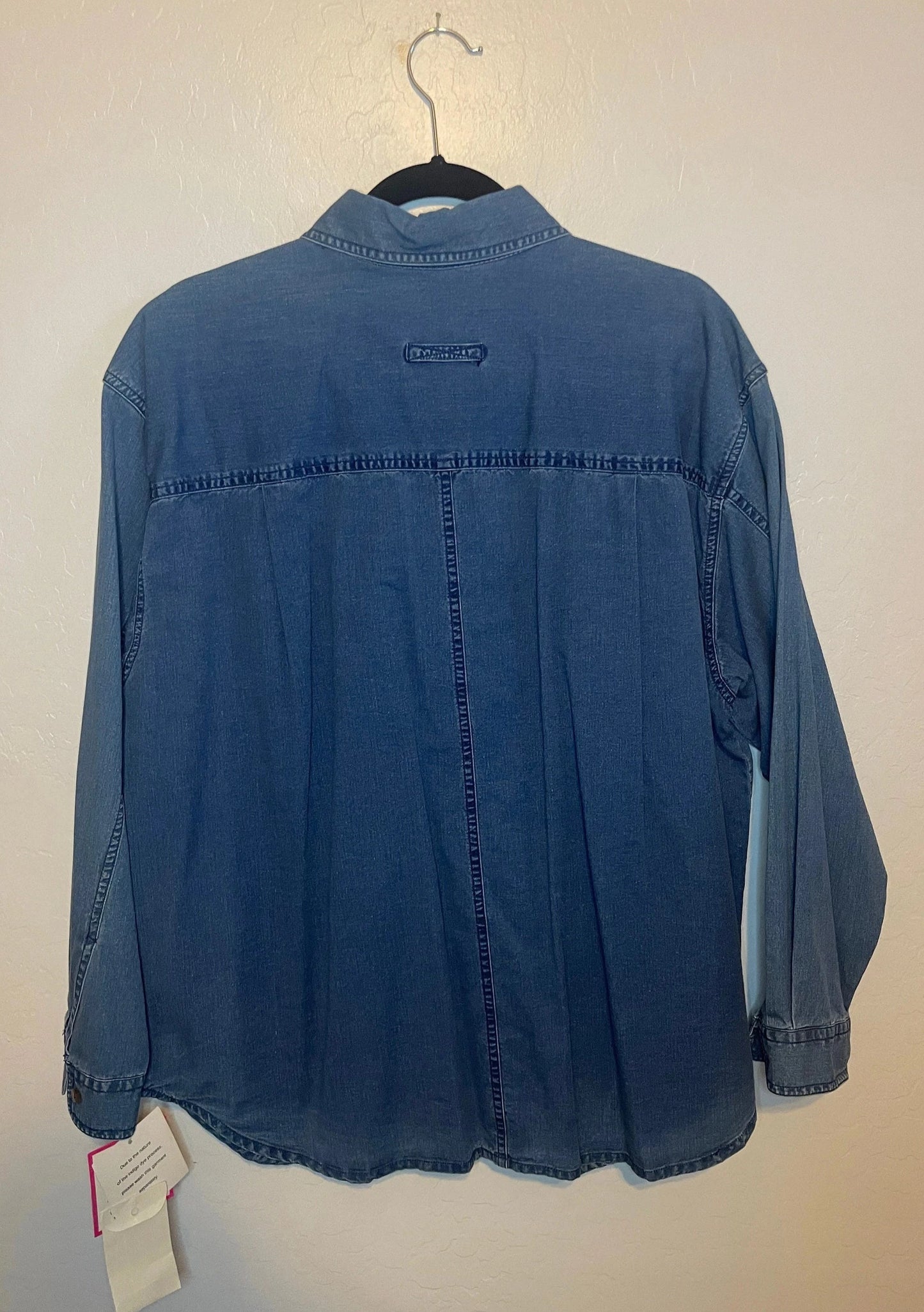 Leslie Fay Denim Long Sleeve with Original Tags