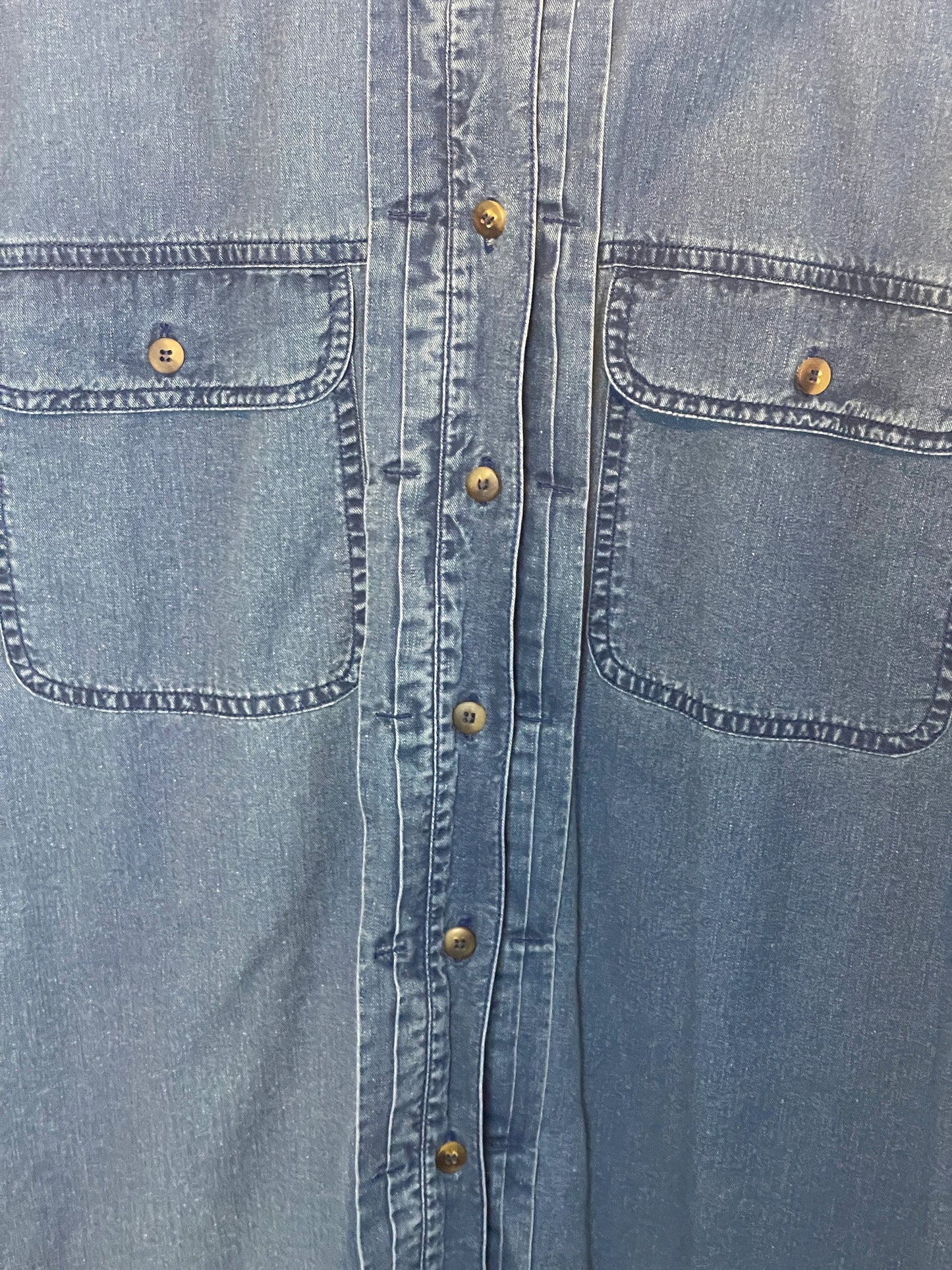 Leslie Fay Denim Long Sleeve with Original Tags