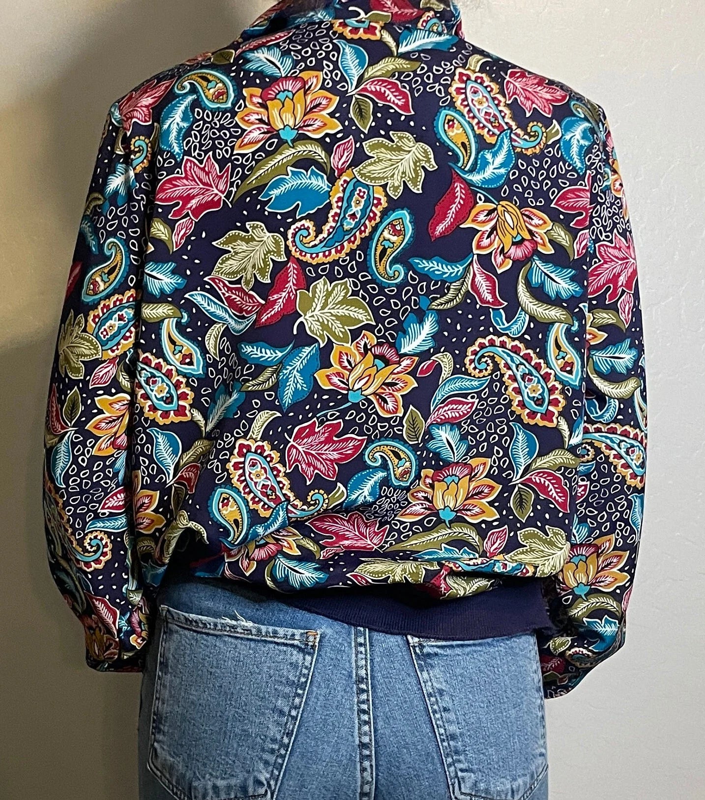 Vintage Paisley Long Sleeve Shirt