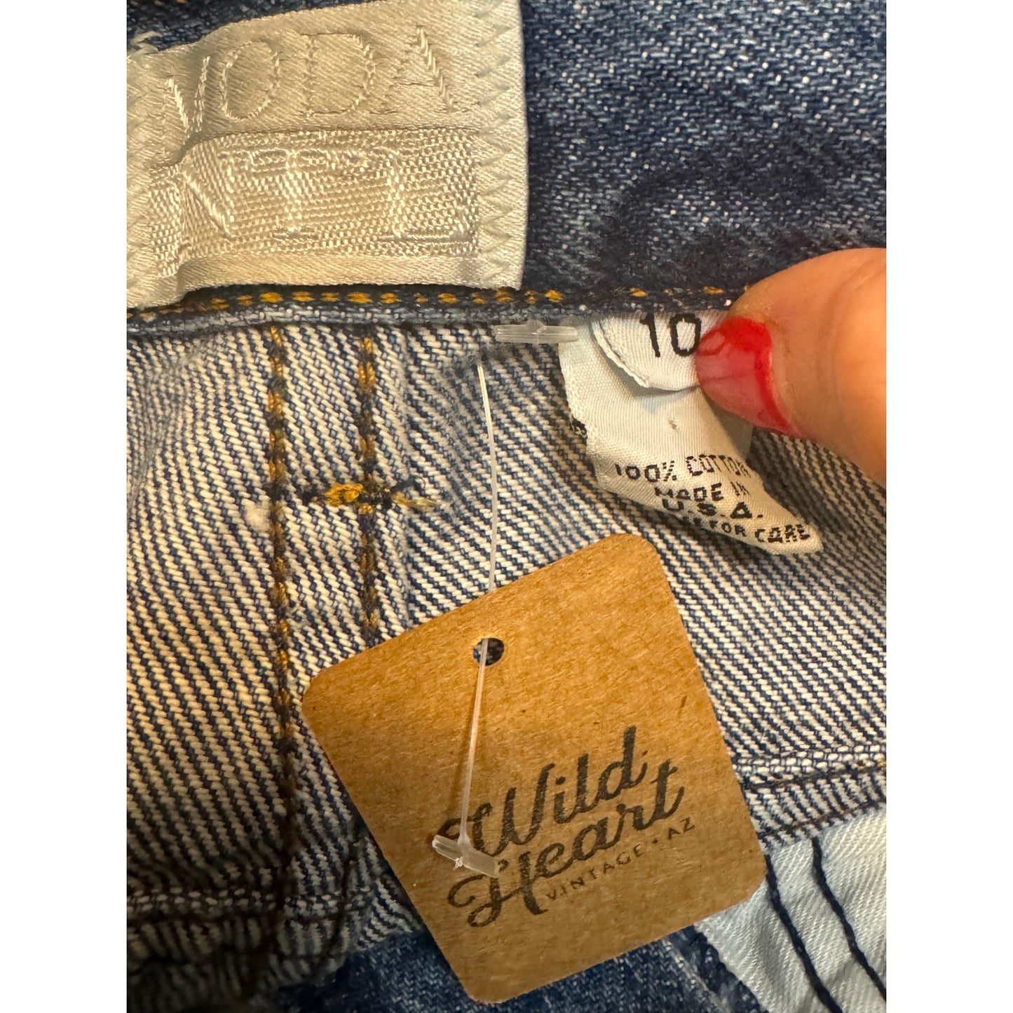 Vintage 90s MODA INTL Denim Jeans
