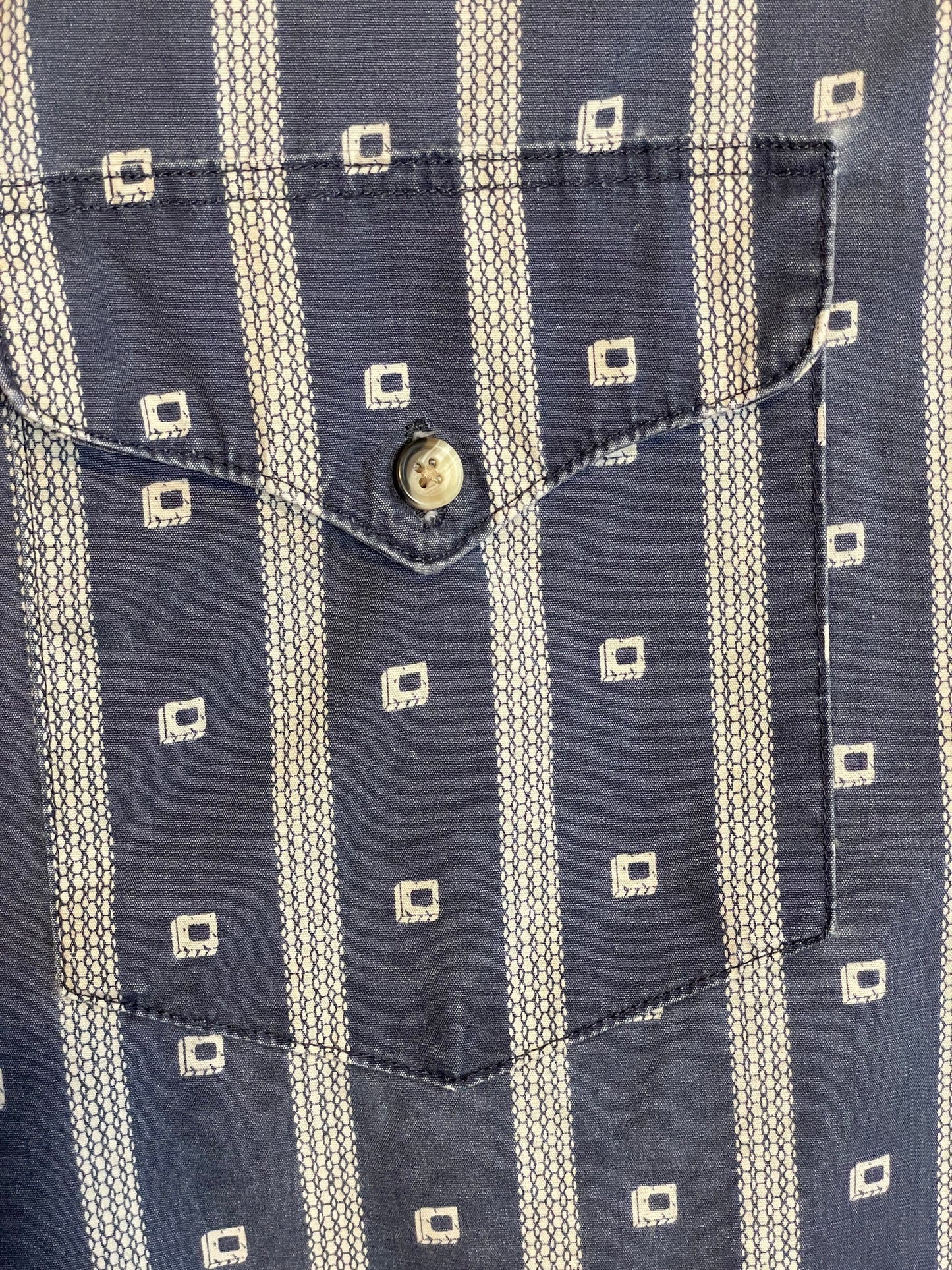 Vintage MENS Ruddock Bros Western Button Up