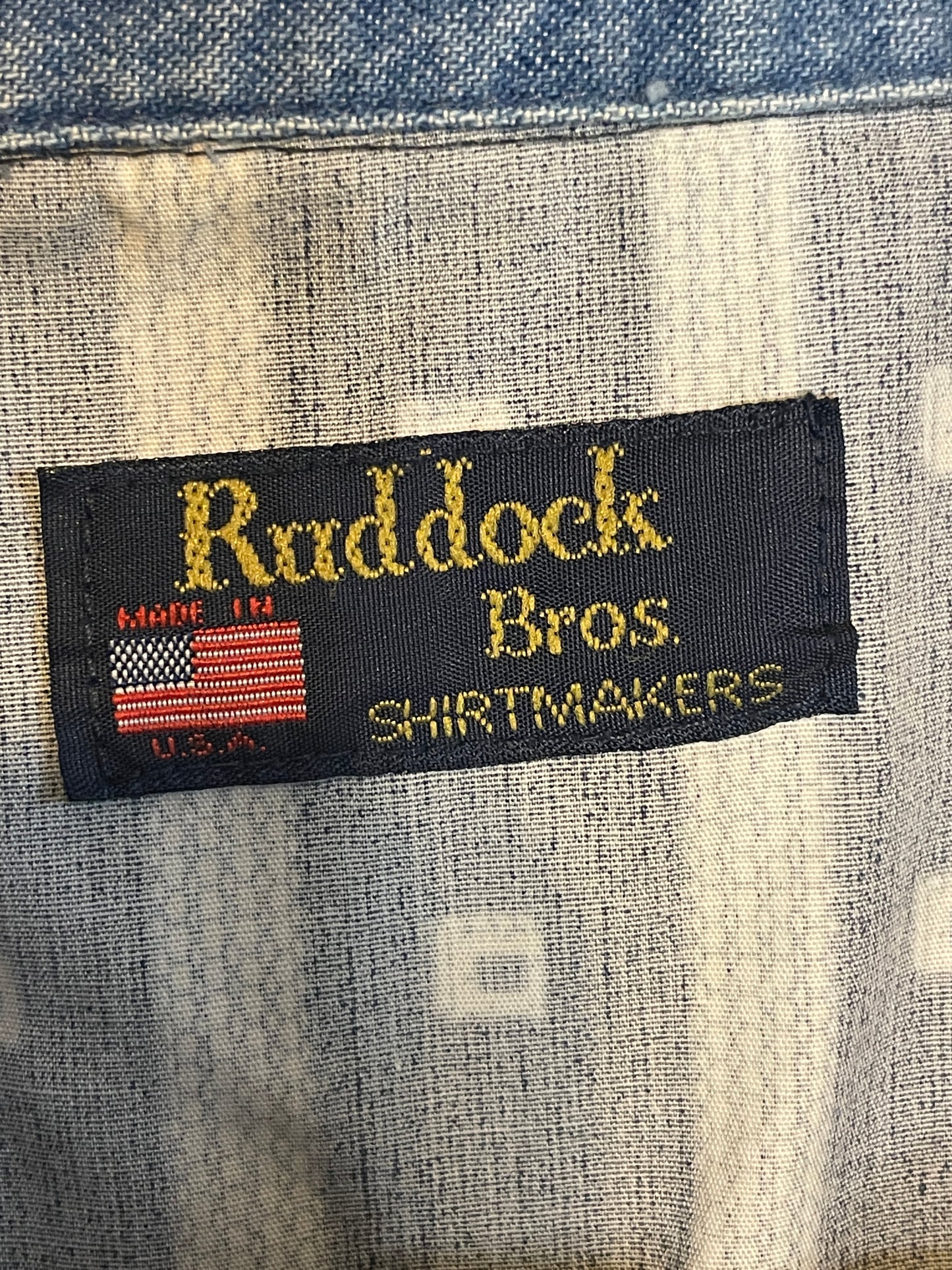 Vintage MENS Ruddock Bros Western Button Up
