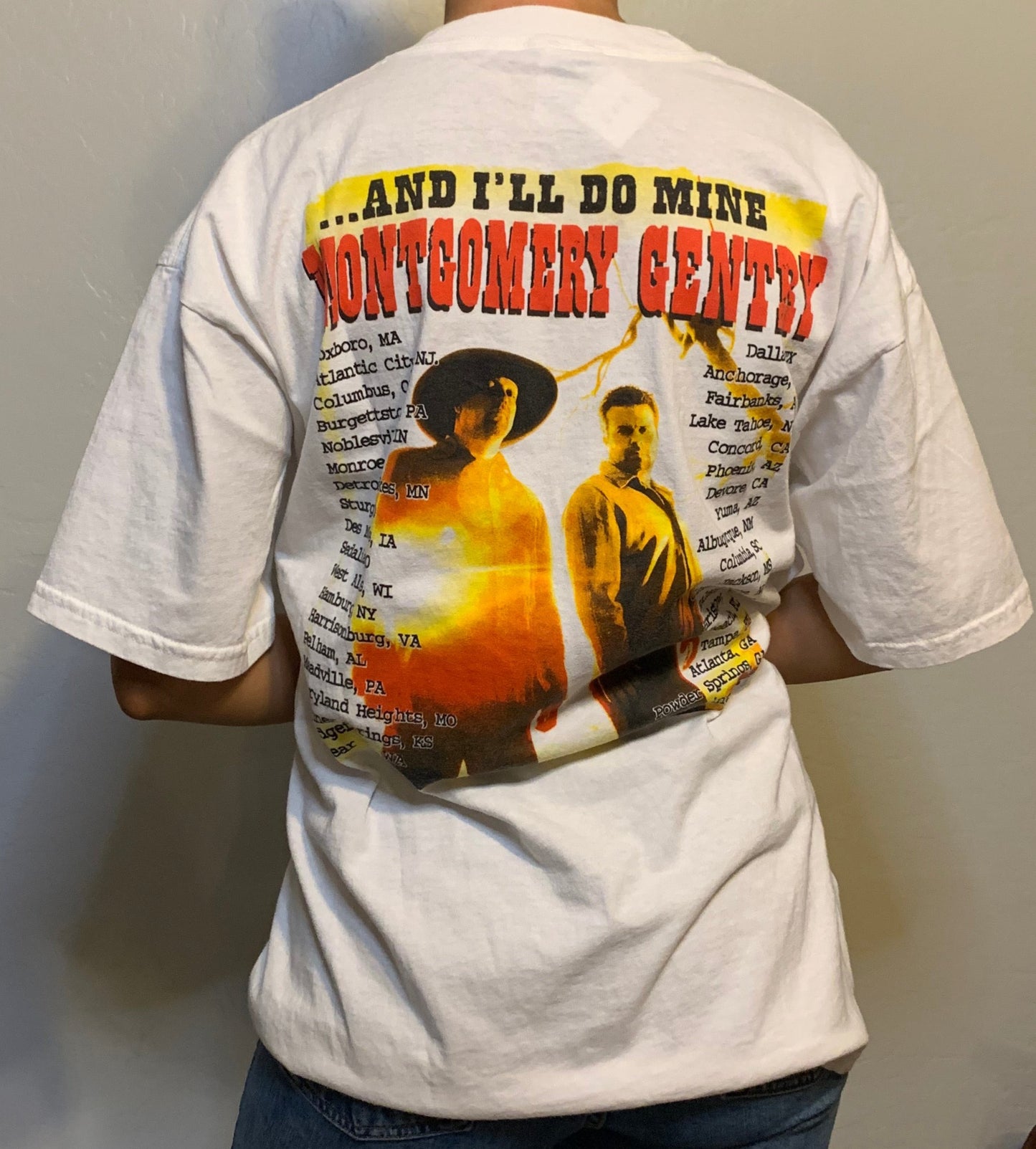 Montgomery Gentry Tour T Shirt