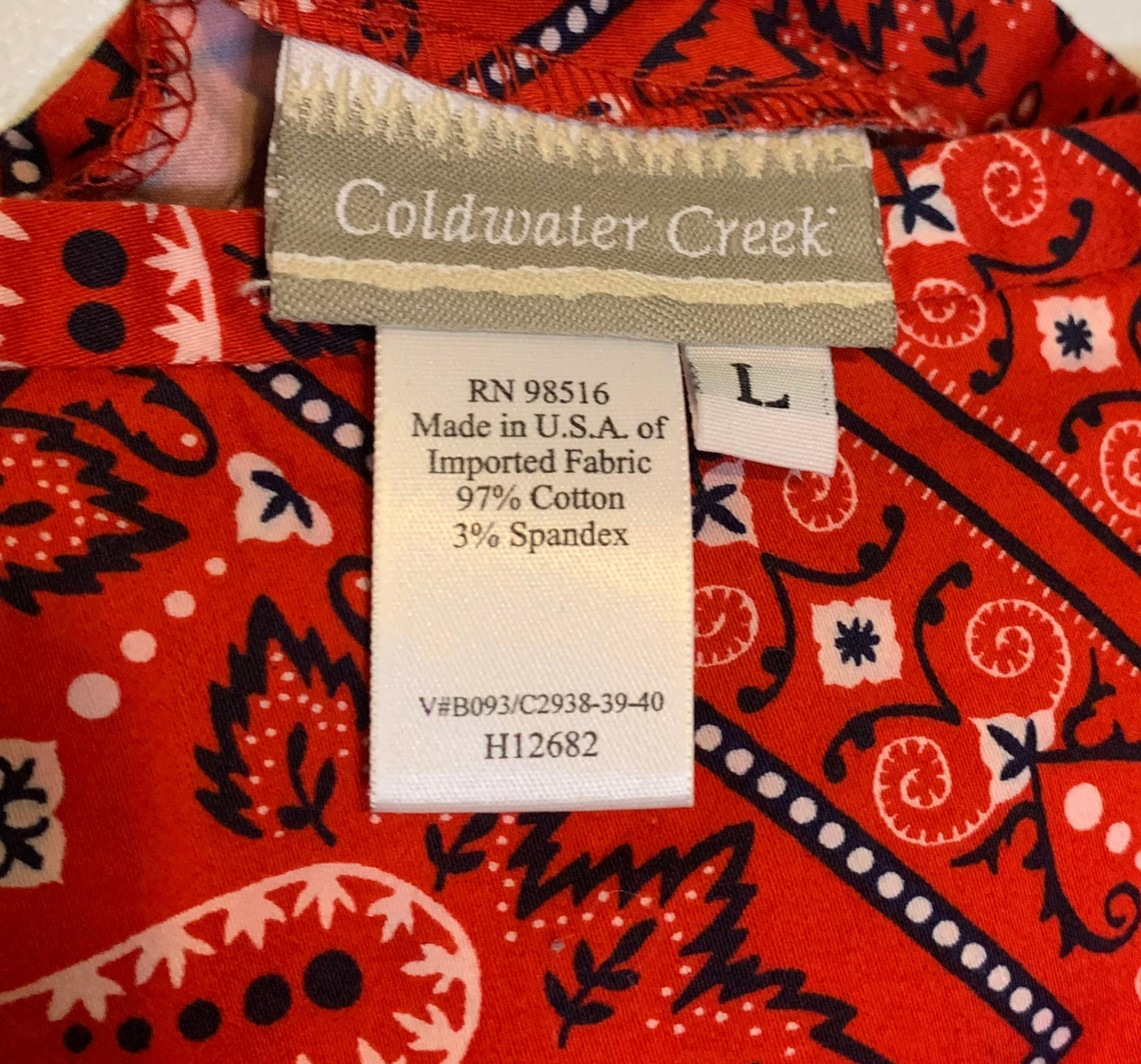 Vintage 90s Tie Red Bandana Skirt