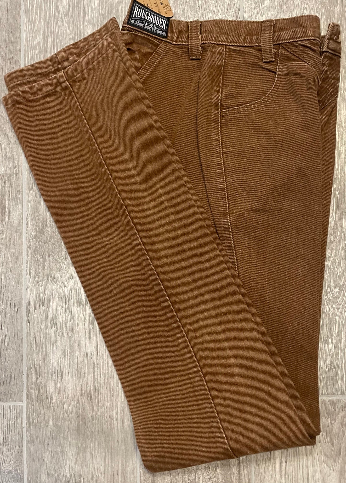 Vintage Light Brown RoughRiders with Conchos