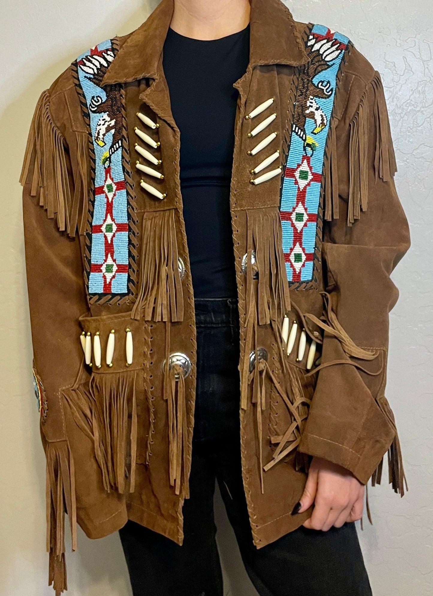 Native American Leather Jacket