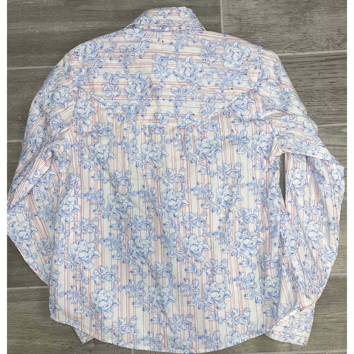 Vintage Floral Rockies Pearl Snap