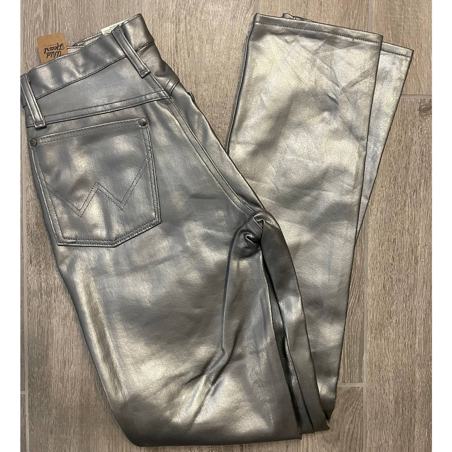 DEADSTOCK Vintage Silver/Gunmetal Wranglers