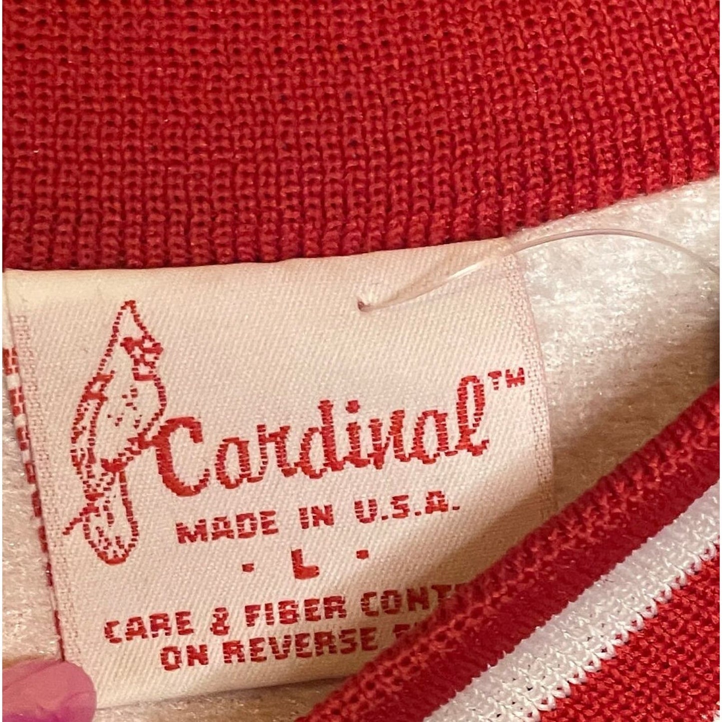 Vintage Red Varsity Jacket