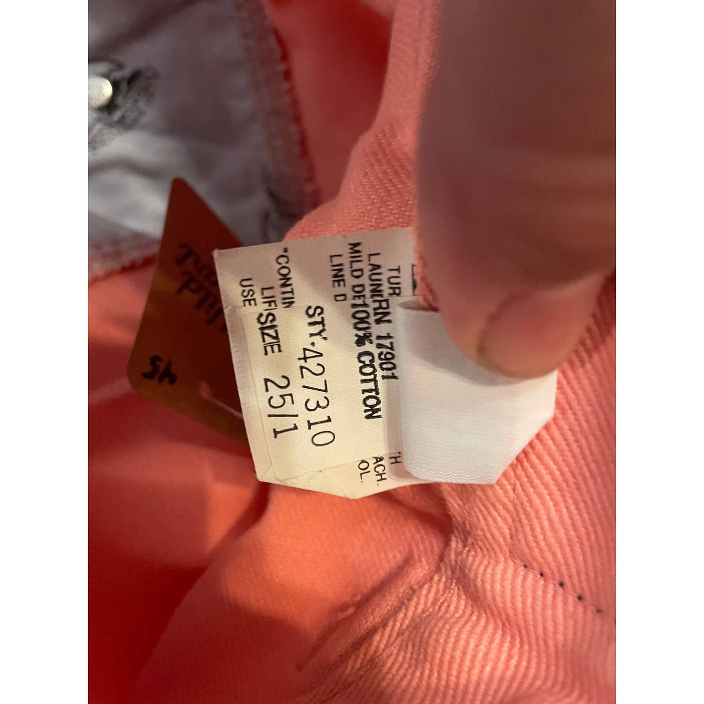 Vintage Rocky Mountain Pink Denim Jeans