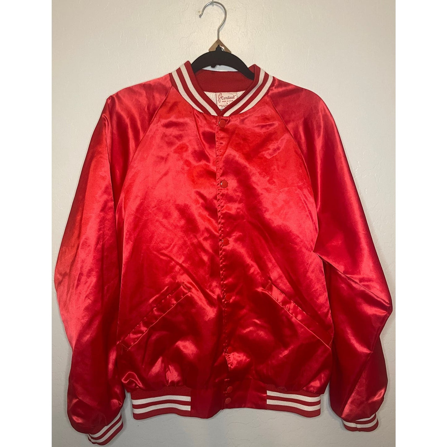 Vintage Red Varsity Jacket