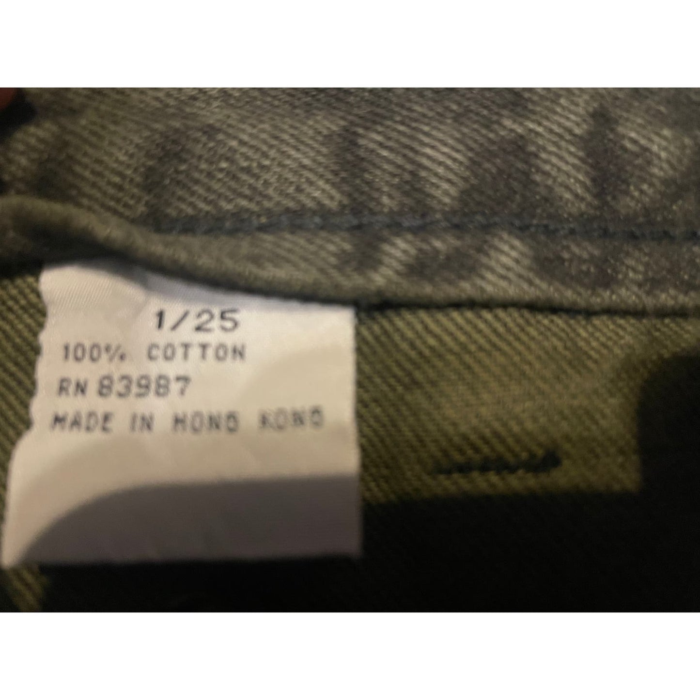 Vintage Blaze Olive Green Jeans