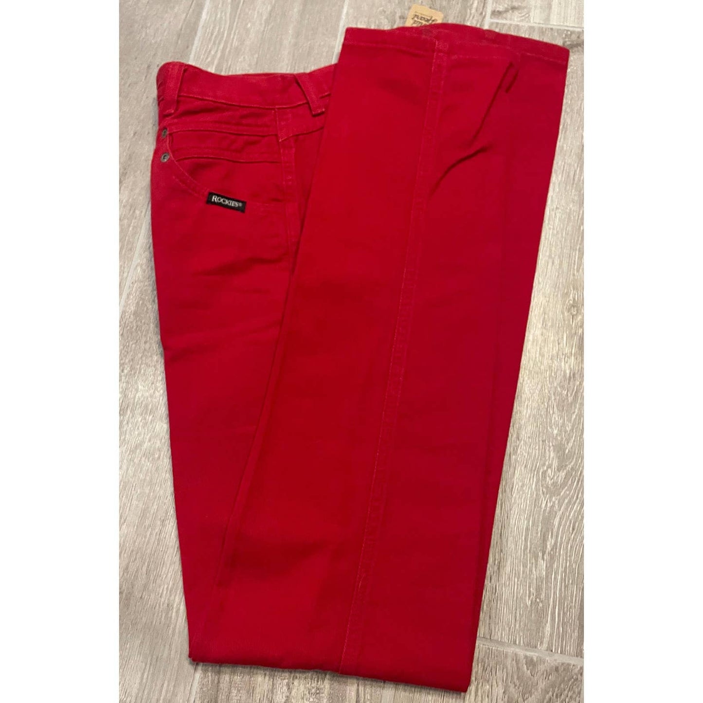 Vintage Rocky Mountain Red Denim Jeans