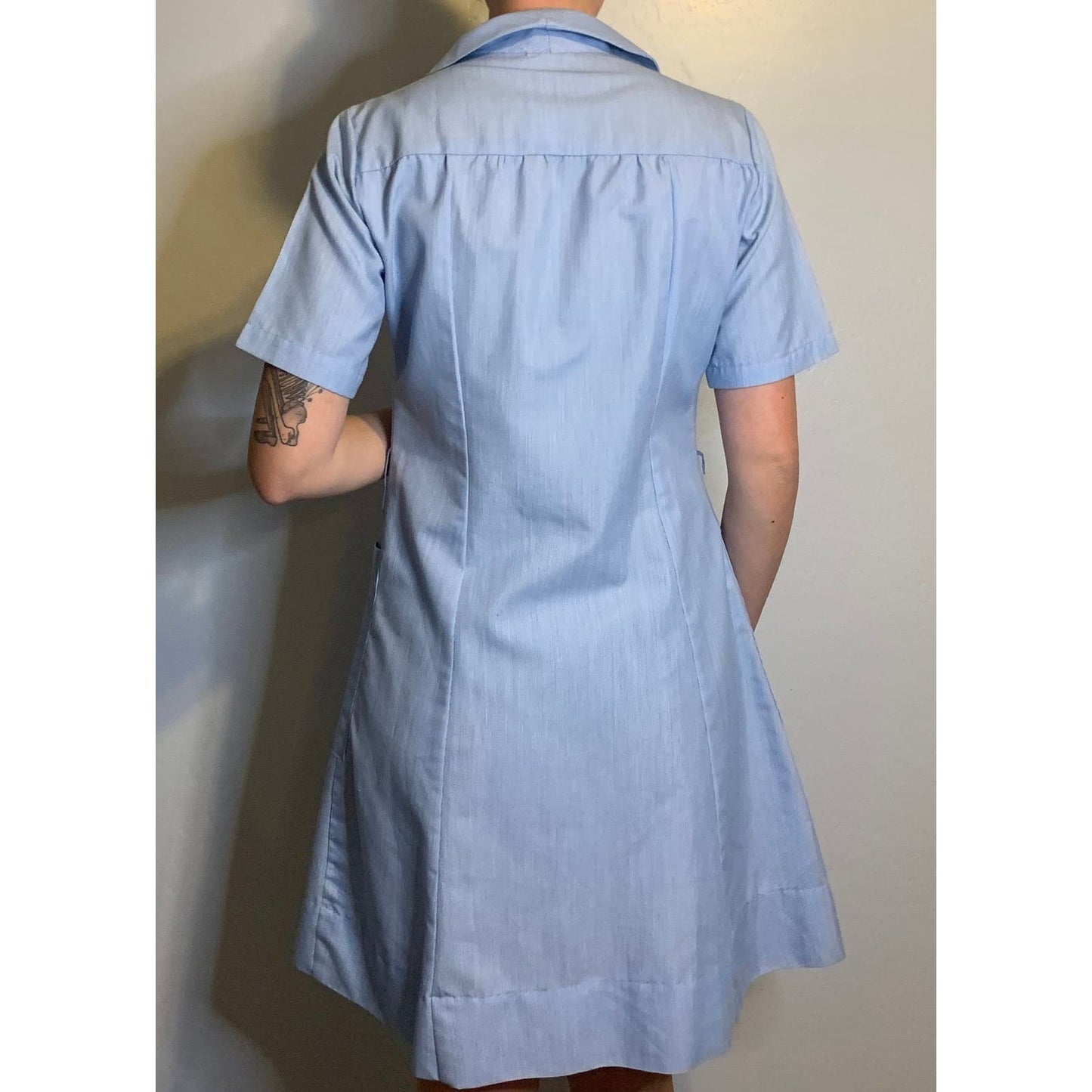 Vintage 1960s American Red Cross Nurse's Dress