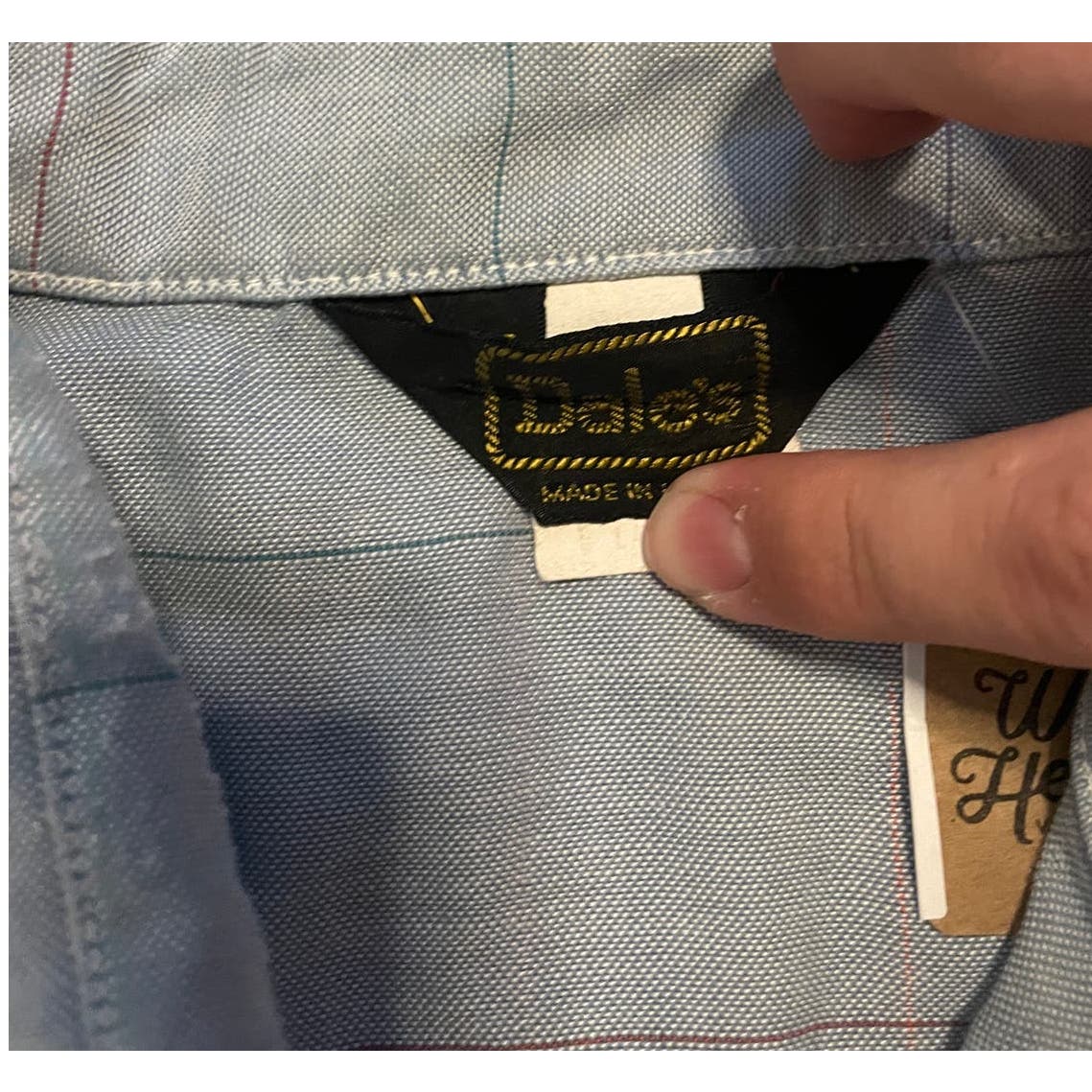 Vintage 70s Dale's Short Sleeve Shirt-MEN's