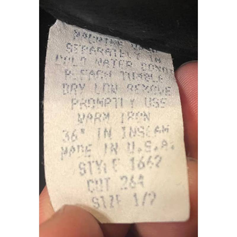 Rough Rider Black Denim with Conchos