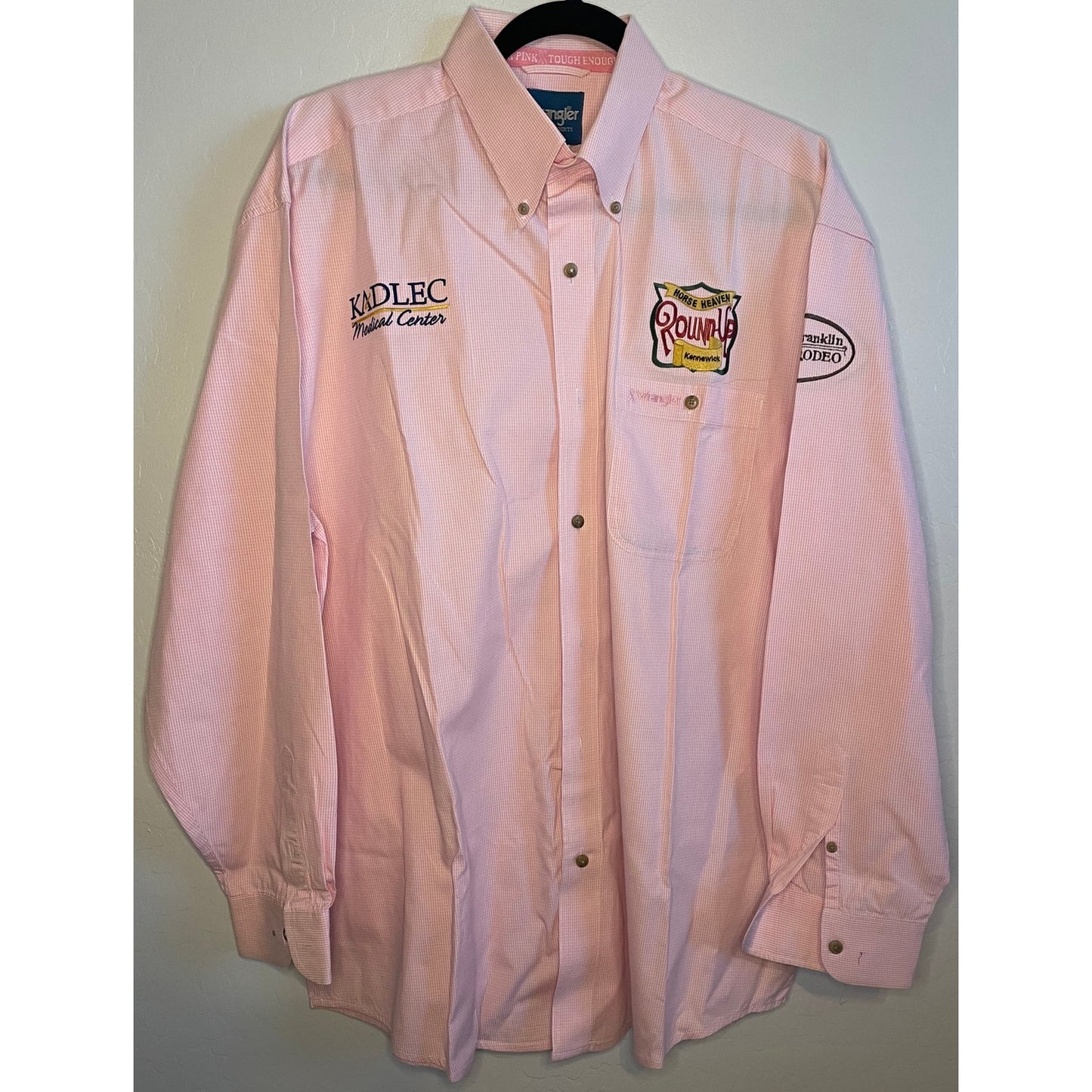 Vintage George Strait Pink Button Up