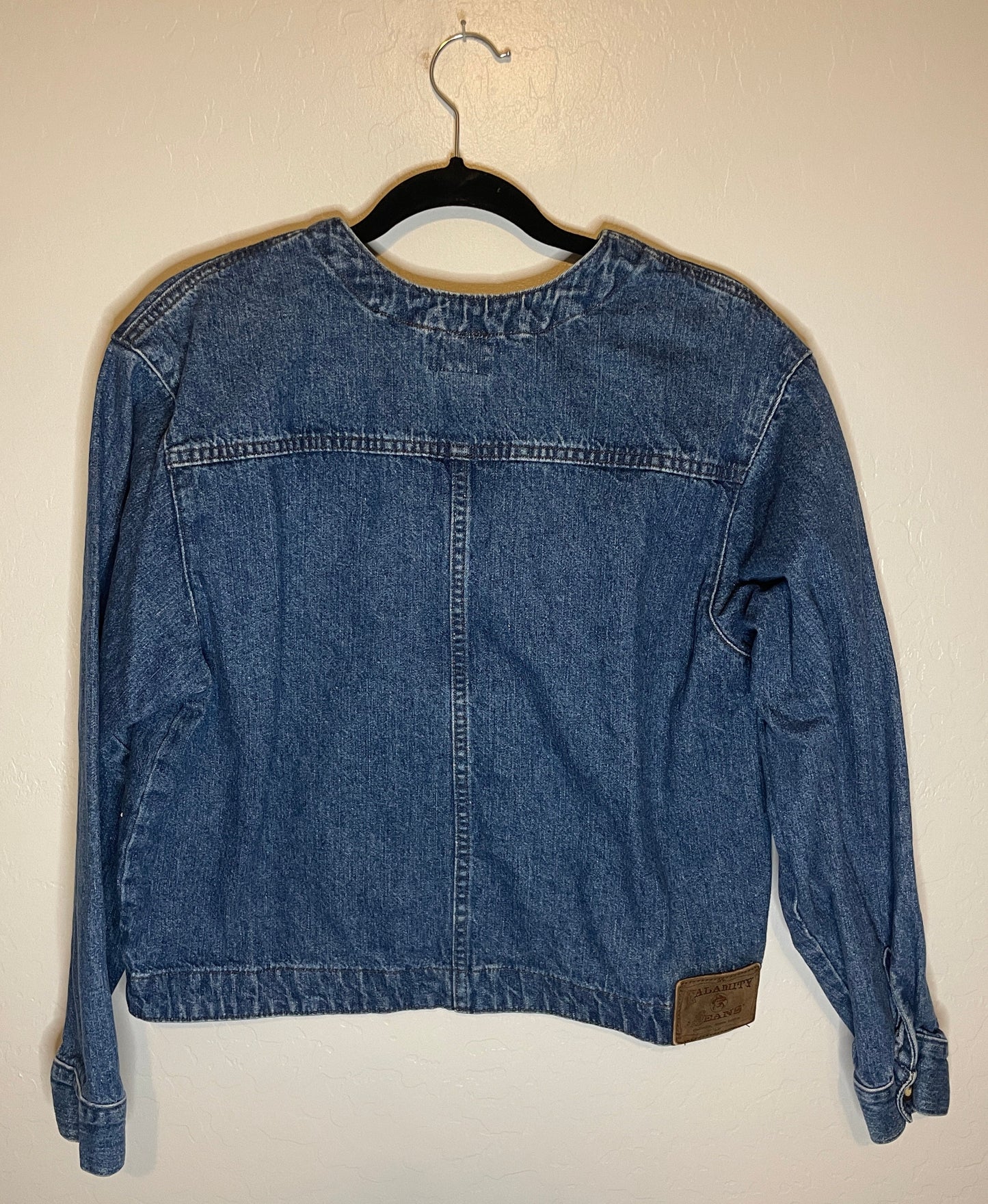 90s Denim Jacket with Suede Lining