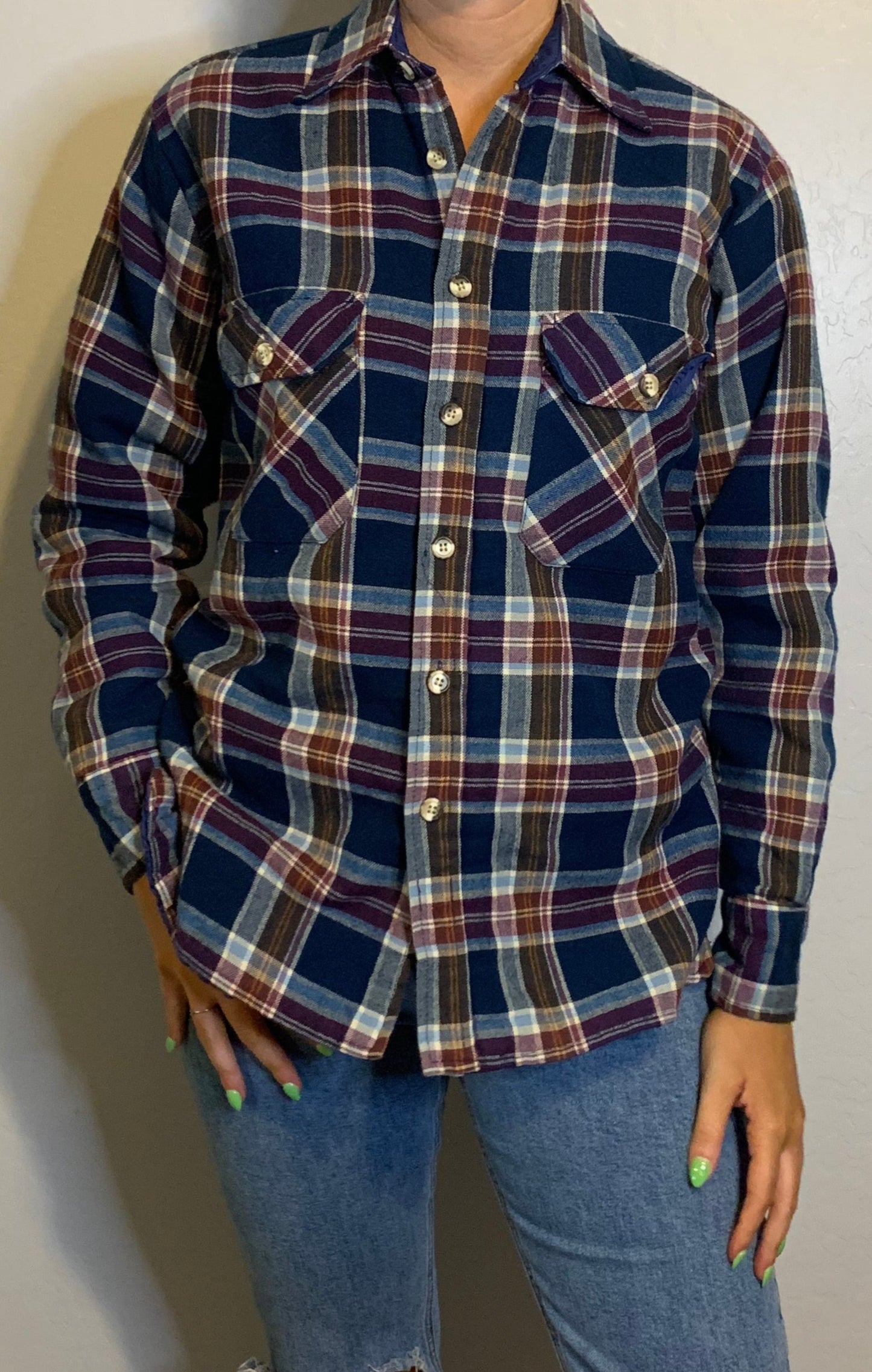 Vintage Sears Flannel with Lining- MENS