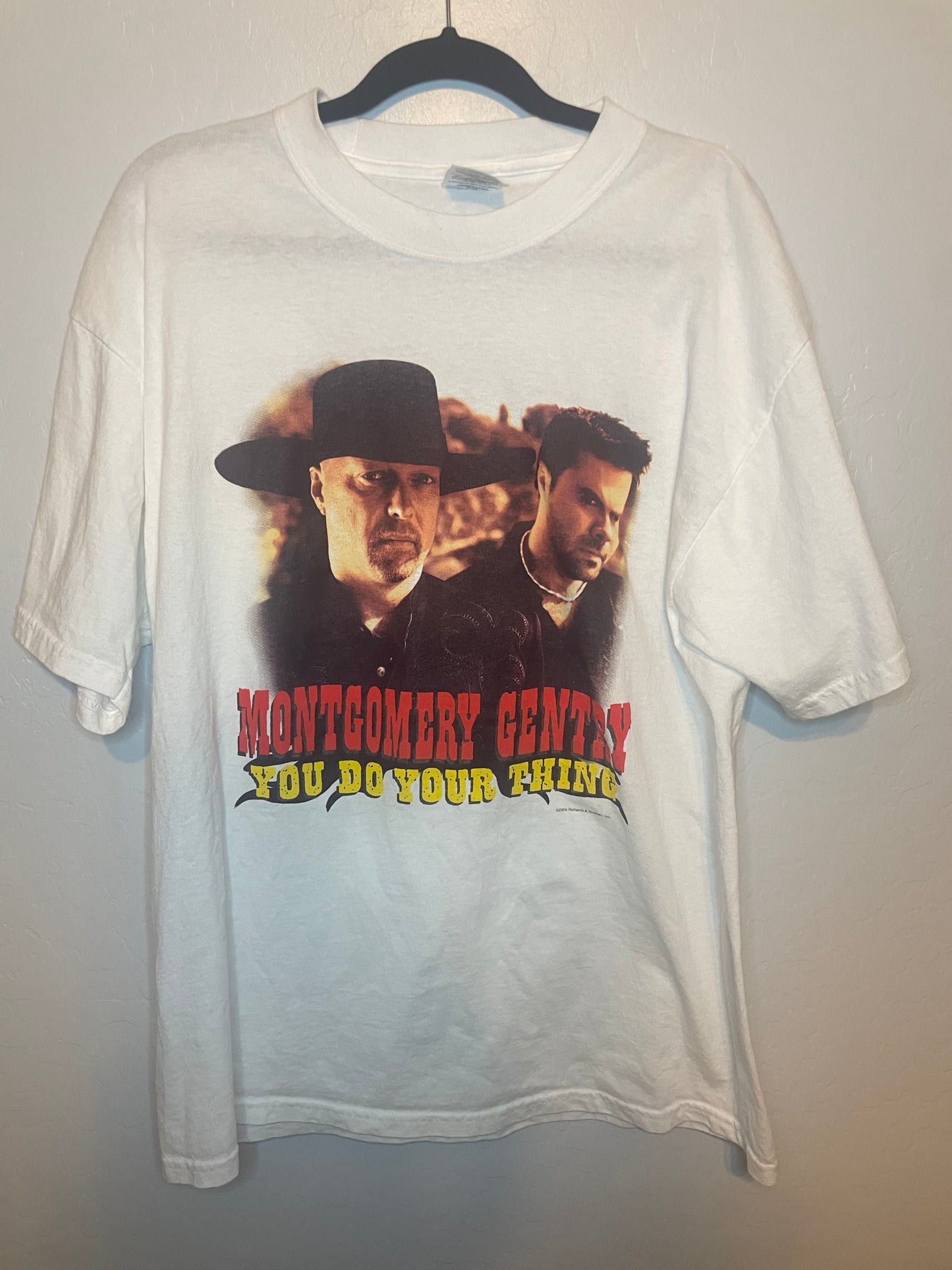 Montgomery Gentry Tour T Shirt