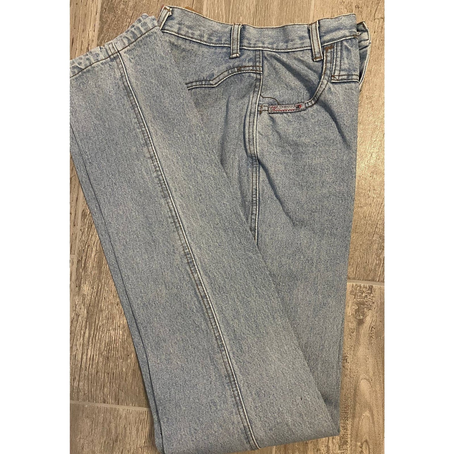 Vintage Blaze Acid Washed Denim Jeans
