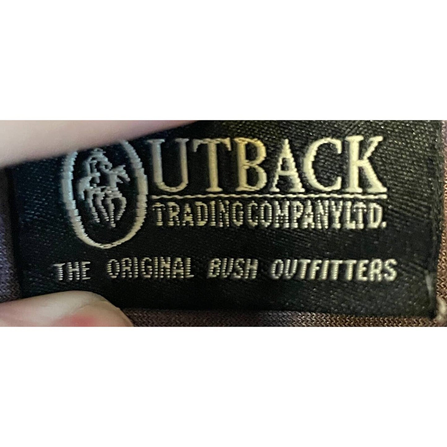 Vintage Outback Trading Purple Suede